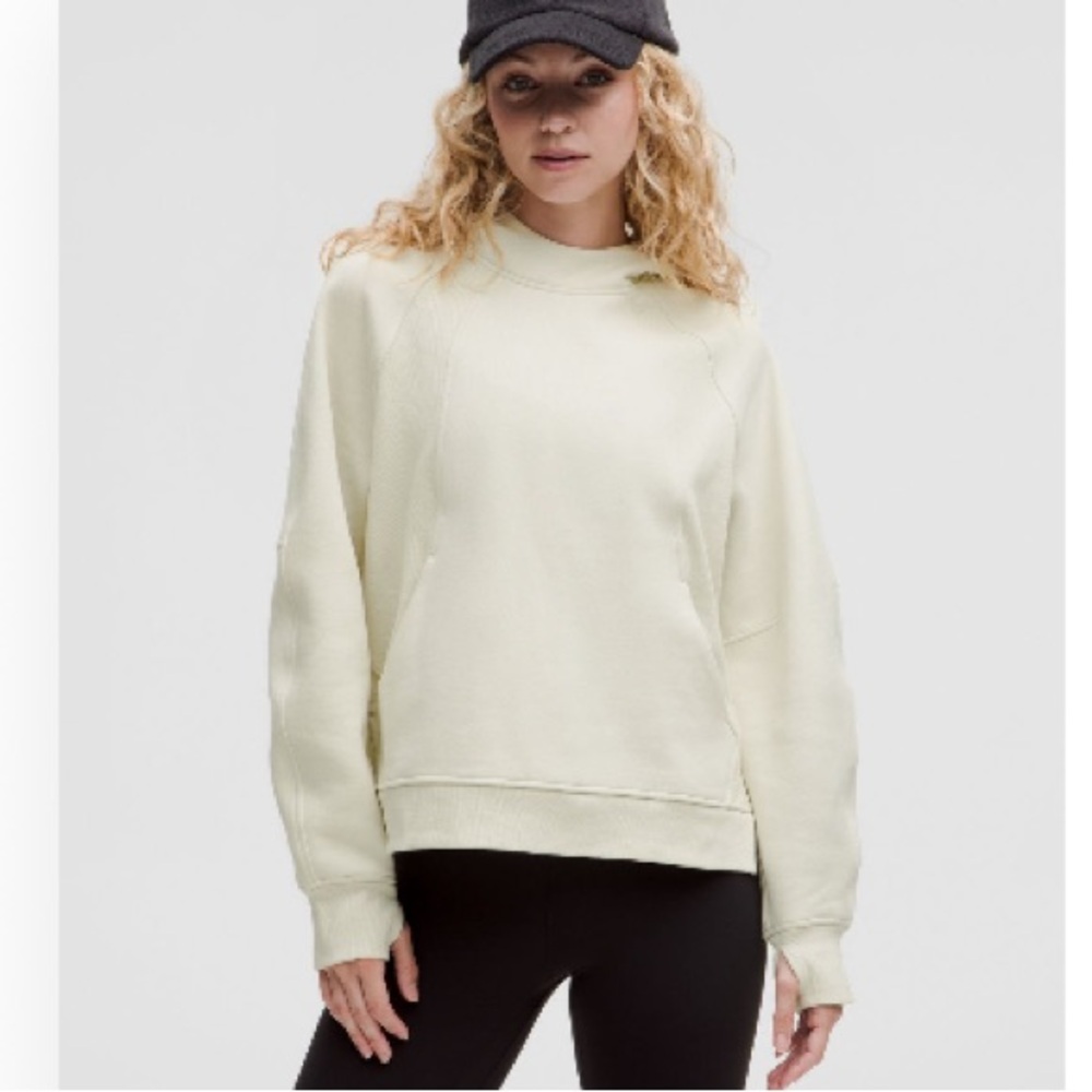 lululemon athletica Scuba Side-Slit Hoodie - Bone